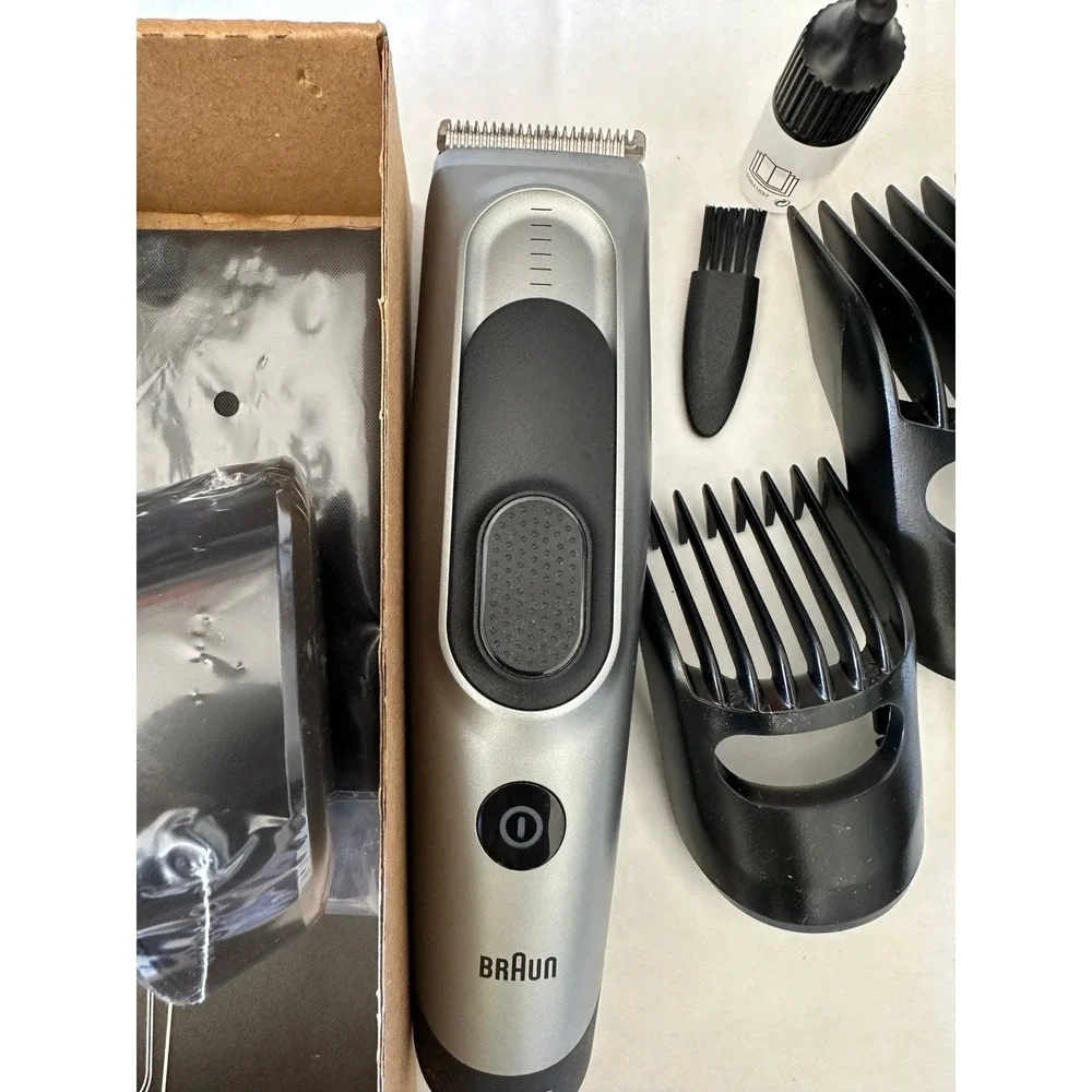 Braun Series 7 7390 Hair Clippers for Men Cordless‎ Washable 17 Length Settings